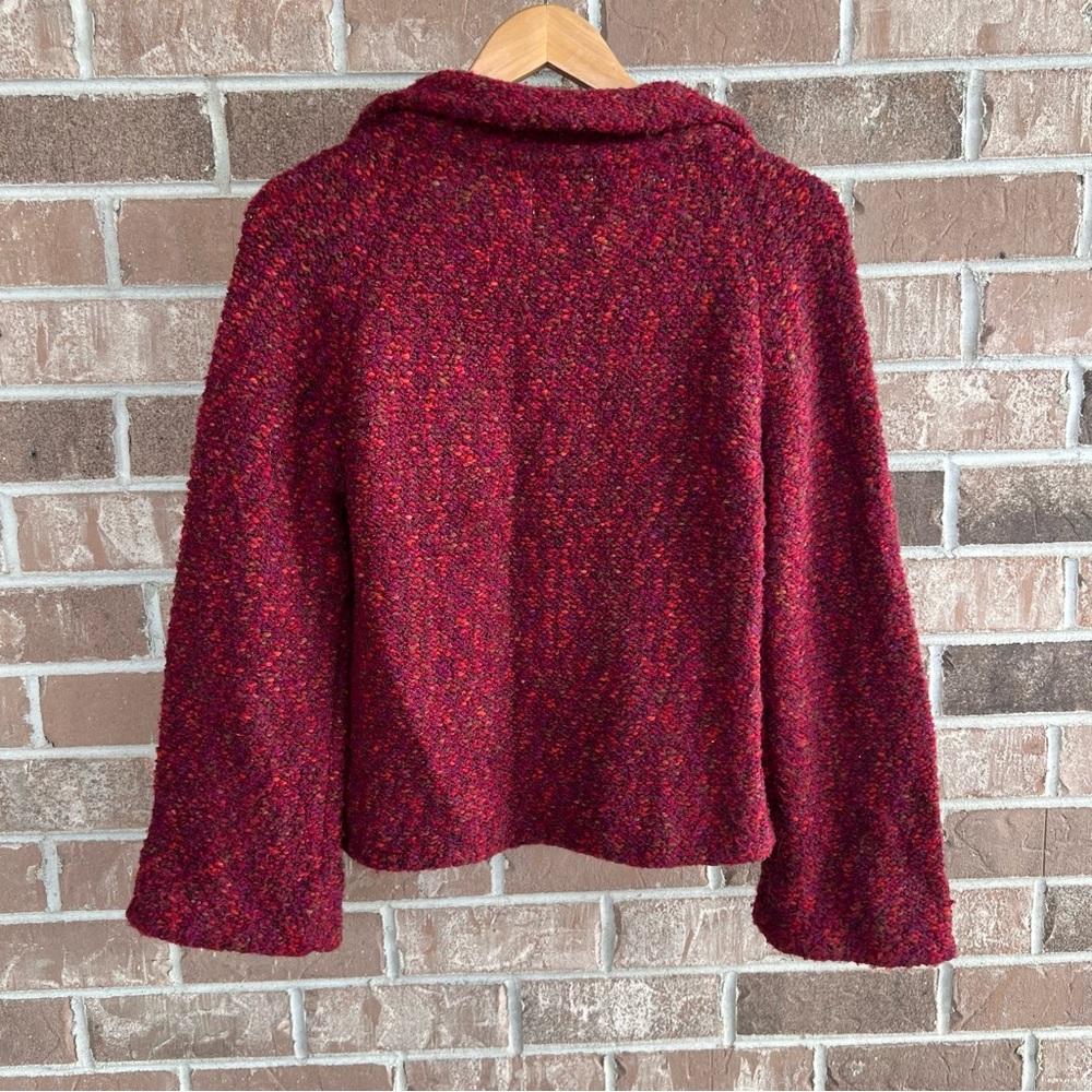 Anthropologie Curio boucle knit jacket // petite small - Picture 4 of 6